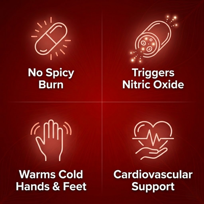 Cayenne Softgels 12:1 — Circulation Support