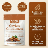 Ceylon Cinnamon Softgels 12:1 — Blood Sugar & Energy Support