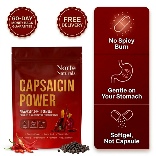 Cayenne Softgels 12:1 — Circulation Support