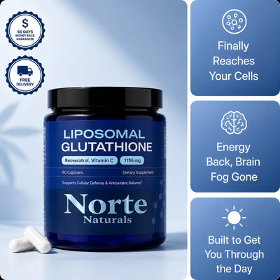 Liposomal Glutathione — Energy & Brain Fog Support