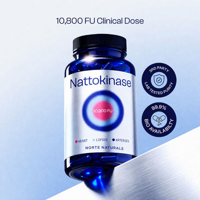 Nattokinase 10,800 FU — Plaque & Pressure Support