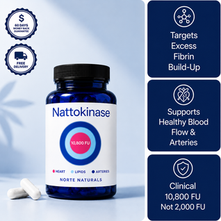 Nattokinase 10,800 FU — Plaque & Pressure Support