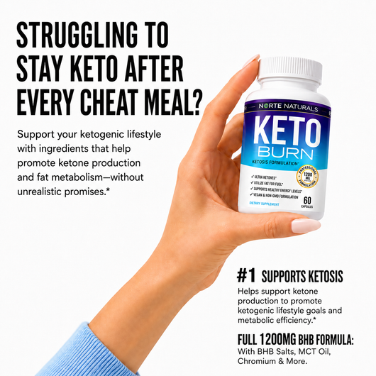 keto Burner Carb Blocker 1200mg — Keto & Glucose Support